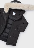 Mayoral Kız Çocuk Kürk Kapşonlu Parka Mont - 2