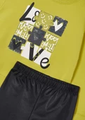 Mayoral Kız Çocuk Tayt Sweatshirt Set - 2