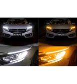 Audi A1 2010 ve Sonrası Far Üstü Çok Fonksiyonlu Led thumbnail 1