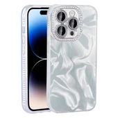 iPhone 14 Pro Max Kılıf Airbagli Parlak Taş Detay Tasarımlı Esila Kılıf thumbnail 8