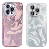 Apple iPhone 15 Pro Kılıf Airbagli Parlak Taş Detay Tasarımlı Redclick Esila Kapak thumbnail 6