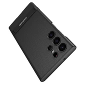 Galaxy S24 Ultra Kılıf Redclick Kamera Korumalı Leather Dikey Standlı  Kapak thumbnail 2