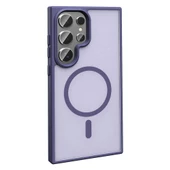 Galaxy S24 Ultra Kılıf Magsafe Şarj Özellikli Mat Arka Yüzey Redclick Sio Kapak thumbnail 11