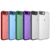 Apple iPhone 7 Plus Kılıf Kamera Korumalı Transparan Redclick Post Kapak thumbnail 2