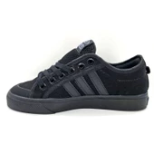 Adidas Nizza Günlük Keten Kadın Ayakkabı Siyah Siyah - 2