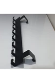 Metal Mat Siyah Amerikan Kapı Arkası Askılık Organizer Askılık Ve Banyo Kapı Arkası Askı - 6