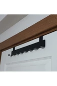 Metal Mat Siyah Amerikan Kapı Arkası Askılık Organizer Askılık Ve Banyo Kapı Arkası Askı - 2