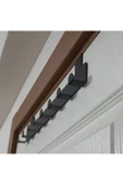 Metal Mat Siyah Amerikan Kapı Arkası Askılık Organizer Askılık Ve Banyo Kapı Arkası Askı - 4