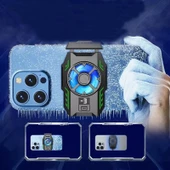 Sprange SRMC2 Radyatörlü Dijital Göstergeli Led Aydınlatmalı Telefon Soğutucu Fan - 5