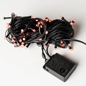 Yılbaşı Kırmızı Led Işık Eklemeli 80 Ampul 8 Metre - 1