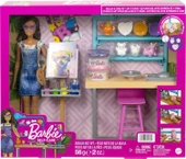 Barbie Sanat Atölyesi Oyun Seti HCM85 thumbnail 6