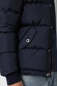 Thomas Kapüşonlu Şişme Mont Lacivert - 10