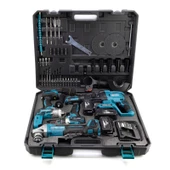 Dawreek Beşli Set MK350 (Power Bank Led 13mm Ç.Mandren+S.Sıkma+Ş.Spral+Ş.Hilti) - 3