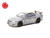 Schuco X Tarmac Works 1/64 Nismo R34 GT-R Z-tune Midnight Purple III - CHASE 9MJTC4E6GP - 2