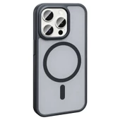 Apple iPhone 15 Pro Kılıf Magsafe Şarj Özellikli Mat Arka Yüzey Redclick Sio Kapak thumbnail 7