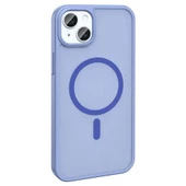 Apple iPhone 14 Kılıf Magsafe Şarj Özellikli Mat Arka Yüzey Redclick Sio Kapak thumbnail 9