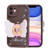 Apple iPhone 11 Kılıf Kamera Korumalı Figür Tasarımlı Redclick Kapya Kapak thumbnail 2