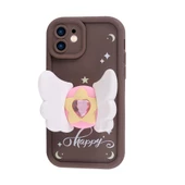 Apple iPhone 11 Kılıf Kamera Korumalı Figür Tasarımlı Redclick Kapya Kapak thumbnail 5