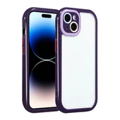 Apple iPhone 13 Kılıf Kamera Korumalı Renkli Kenar ve Çerçeve Tasarımlı Redclick Vitamin Kapak thumbnail 1