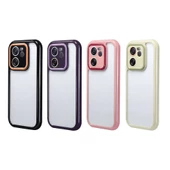 Xiaomi Mi 13T Pro Kılıf Kamera Korumalı Renkli Kenar ve Çerçeve Tasarımlı Redclick Vitamin Kapak thumbnail 2