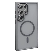 Galaxy S23 Ultra Kılıf Magsafe Şarj Özellikli Mat Arka Yüzey Redclick Sio Kapak thumbnail 8