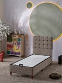 Beehanem 120X200 BENGÜ (BAZA+BAŞLIK+YATAK) 3LÜ SET - 2