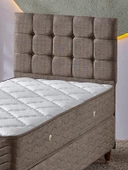 Beehanem 120X200 BENGÜ (BAZA+BAŞLIK+YATAK) 3LÜ SET - 4