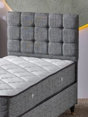 Beehanem 120x200 Bengü (Baza+Başlık+Yatak) 3 Lü Set - 4