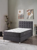 Beehanem 120x200 Bengü Baza+başlık+yatak Set - 1