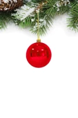 Yılbaşı Çam Ağacı Süsü Kırmızı Top 6 cm 6'lı thumbnail 2