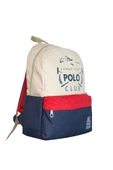 Çocuk Kol Saati Hediyeli Cambridge Polo Club Büyük Kapasiteli Çocuk Okul Çantası CPC.C3015 - 3