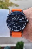 Daniel Klein DKISTE1271 Kasası Siyah 4 Farklı Silikon Kordonlu İç Göstergeleri Aktif Hediye Paketli Erkek Kol Saati thumbnail 8