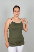 Büyük Beden Askılı Viskon Body - 4
