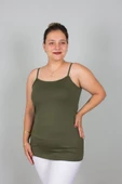 Büyük Beden Askılı Viskon Body - 3