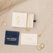 Nox Jewelry 925 Ayar Gümüş Minimal Yunus Balığı Hediye Kolye - 6