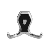 Galata Askı Vestiyer Mobilya Duvar Askısı Metal Dolap Elbise Askılığı Krom Siyah Kapaklı Sağlam thumbnail 6