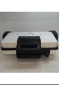 Aksu T32 Gross Grill Çıkartılabilir Plaka 1800 W 6 Dilim Tost Makinesi Beyaz Renk - 1