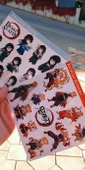 Muichiro Tokito-Senjuro Rengoku -Demon Slayer-2li çıkartma-etiket-süsleme-hediye thumbnail 9