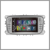 FORD CONNECT-MONDEO-FOCUS UYUMLU OVAL GRİ 2 GB RAM 32 GB HAFIZA ANDROID MULTIMEDIA TEYP thumbnail 2