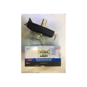 Yuma YM-600 Tirajlı Kilit Oval Siyah Demir Kapı Kilidi - 7