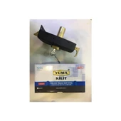 Yuma YM-600 Tirajlı Kilit Oval Siyah Demir Kapı Kilidi - 6