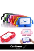 Özel Üretim Apple Ipad 7. 8. 9. Nesil 10.2 Inç Yumuşak Dokulu Tutacaklı Tam Koruma Standlı Kids - 2