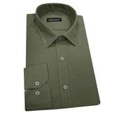 Atilla Özer Uzun Kol Slim Fit Erkek Gömlek-6857 - 2