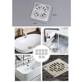 BUFFER® 10'lu Banyo ve Mıutfak Lavabo Koku Önleyici ve Haşere Böcek Önleyici Gider Filtresi - 3
