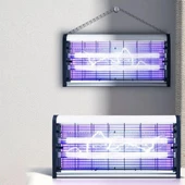 BUFFER® 10W Taşınabilir ve Asılabilir Elektrikli Led Sivrisinek Yok Edici Hem Gece Lambası Hem Haşere Engelleyici Makine - 2
