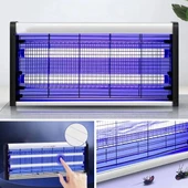 BUFFER® Masaüstü veya Duvara Asılabilen 10W Uzun Enli Sessiz Sinek Öldürücü UV Mor Işıklı Makina - 5