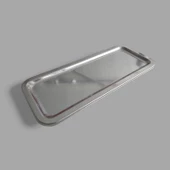 Paslanmaz Pasta Tepsisi 10x30 Cm - 1
