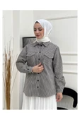 Doğal Kumaşlı -renkli Ceket - 8