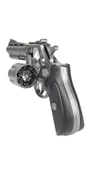Gonher Metal Revolver 8'li: Kapsül Patlatan Gerçekçi Oyuncak Silah - 2