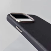 Apple iPhone 15 Kılıf Magsafe Şarj Özellikli PU Deri Redclick Adora Kapak thumbnail 6